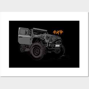 Jeep 4x4 Posters and Art